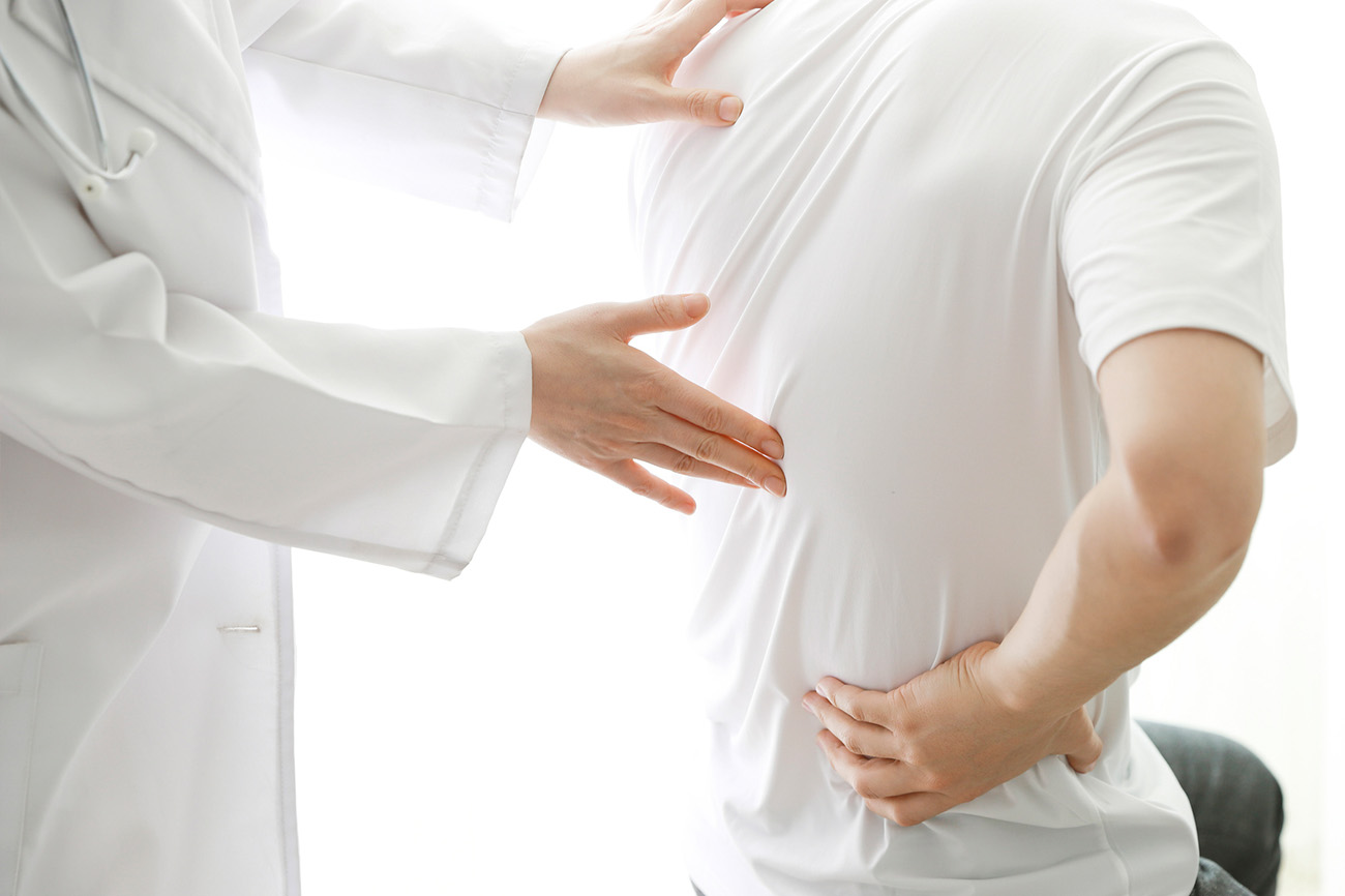 Doctor helping Patient